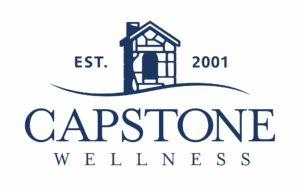 Capstone Wellness - Logo Navy