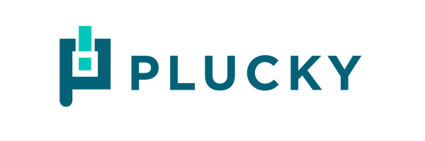 plucky logo without tagline
