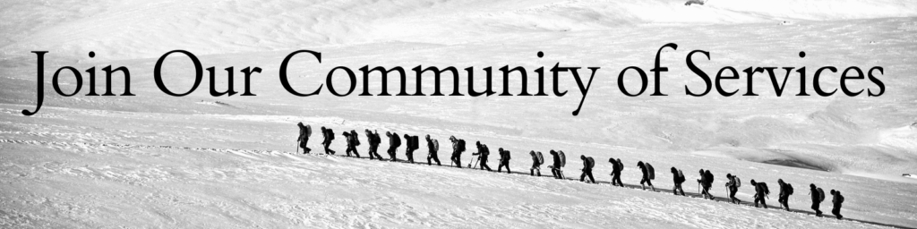 Join Our Community of Services