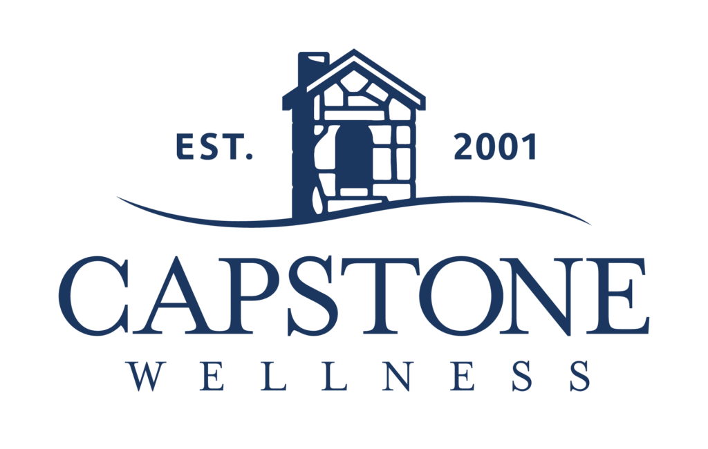 Capstone Wellness - Logo Navy